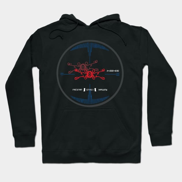 x-wing target Hoodie by pitt